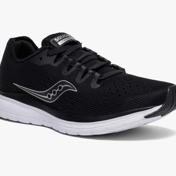 Saucony Versafoam Flare Women Running/Athletic Shoes Size 7 Black Knit Comfort - Picture 3 of 8